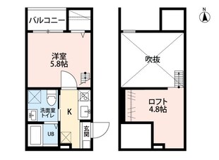 アルクス守山の物件間取画像